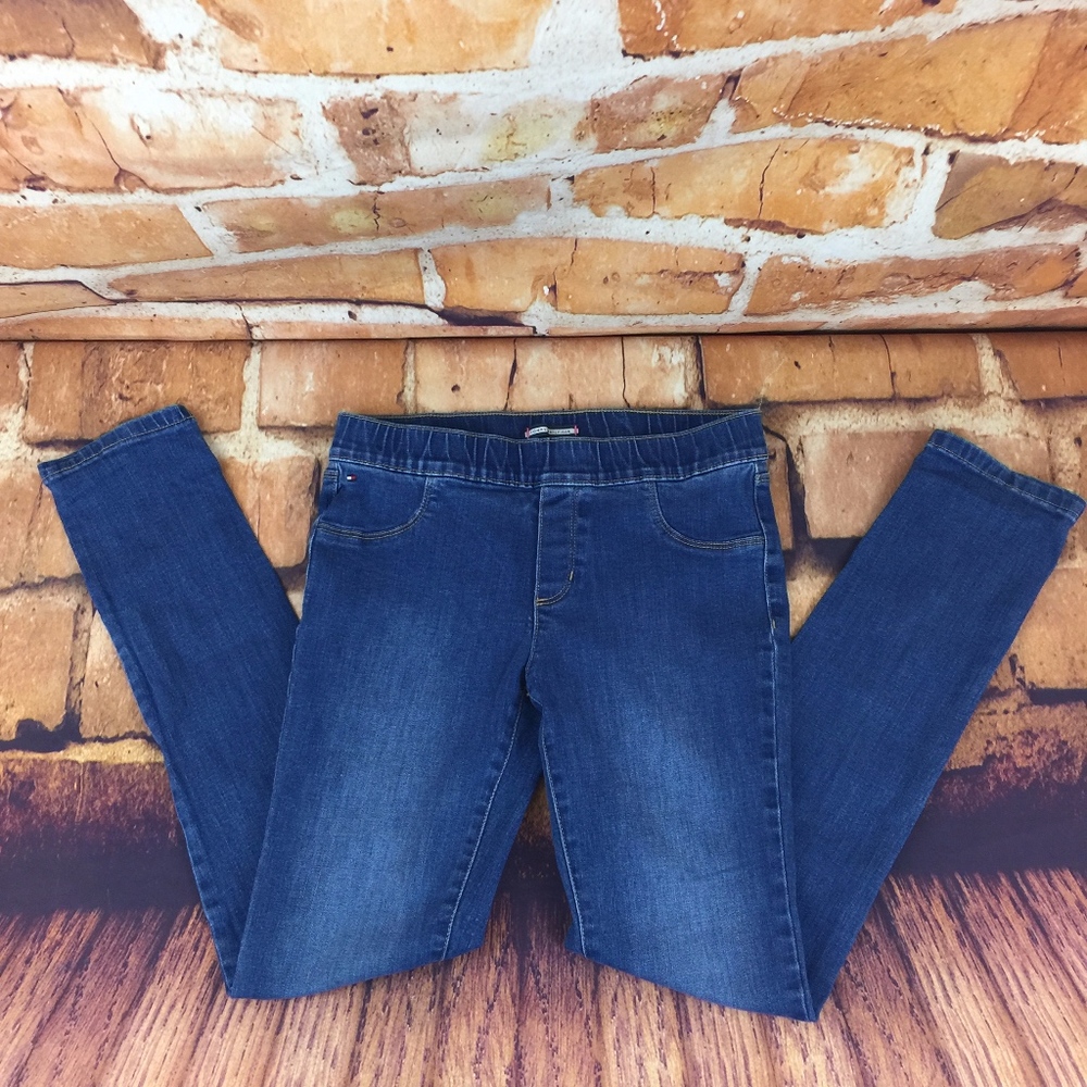 Tommy Hilfiger Skinny Jeans 16 Elastic Waist A9